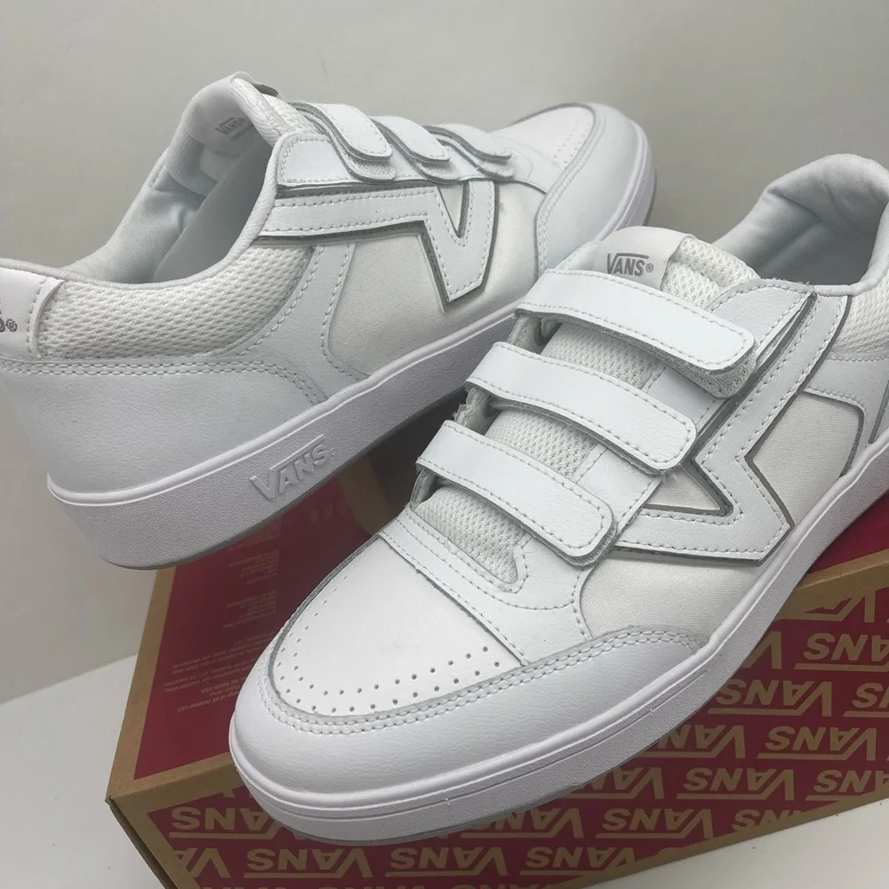 Vans Men’s Lowland Cc Velcro 
Sport True White/Drizzle Sneakers 
VN000CRJXP3 - Picture 12 of 16